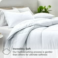 thumbnail image 2 of Bare Home Goose Down Alternative Comforter Set - 3 Piece Set - King/Cal King, White, 2 of 7