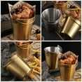 thumbnail image 2 of 2 Pack French Fries Chicken Bucket Snacks Food Bucket Oil Bucket Snack Storage Bucket Galvanized Bucket Portable Bucket, 2 of 6