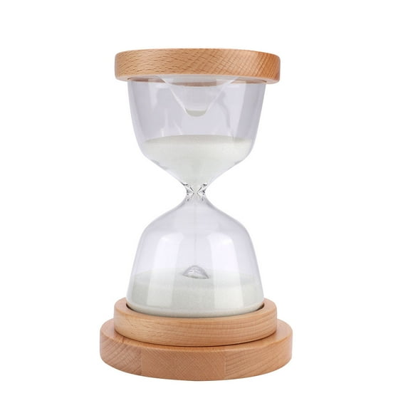 2 i 1 Nyhet 15Minuters Timglas Sand Timer LED Nattlampa
