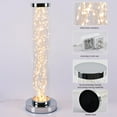thumbnail image 3 of Bedroom LKUA Fairy Light String Table lamp, Modern Glass, Bedside Night Light for Bedroom (18" Warm White), 3 of 8