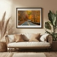 thumbnail image 3 of Autumn Color on Storm King Highway 01 - Cornwall-on-Hudson New York Photography Black Framed Wall Art Print 20 x 30 inches, 3 of 4