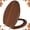 Walnut, variant on Angol Shiold Elongated Wooden Toilet Seat with Zinc Alloy Hinges, Easy to Install and Clean, Anti-pinch, Walnut
