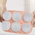 thumbnail image 6 of Large Sphere Round Silicone Ice Mold, Fun Big Ice Ball Tray for Whiskey, Brandy & Drinks, 6 of 9