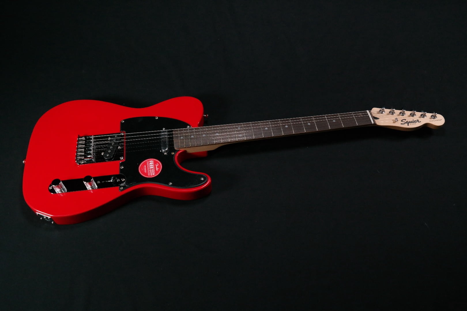 Squier Sonic Telecaster - Laurel Fingerboard - Black Pickguard - Torino Red - 607