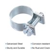 thumbnail image 5 of Uxcell 15-17mm Mini Fuel Injection Hose Clamp Zinc Plated Steel Fuel Line Clamp 10 Pack, 5 of 5