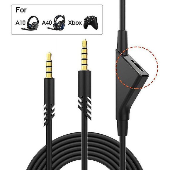 Replacement Cord Cable For Astro A10 A40 A30 G233 Gaming Headset Cable