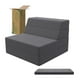 thumbnail image 1 of Sofa Cama Sillon Plegable Individual 2 en 1 Colchon Portatil, 1 of 8
