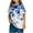 Blue, variant on Fancifize Unisex Floral T-Shirt Vintage Botanical Print Summer Top Short Sleeve Cute Tshirt for Boys & Girls Ages 3-14Y