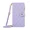 Purple, variant on Wallet phone case suitable for Samsung Note 10, leather flip cover with wristband, shoulder strap and card slot for all-round protection of the phone case