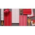thumbnail image 5 of qefuia Valentine''s Day Collection Kitchen, Dishtowel/Dishcloth Set, Hearts Dobby Stripe, 6 Piece, 5 of 6