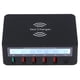 thumbnail image 5 of Estación De Carga USB Inteligente Cargador Inteligente Rápido De 6 Puertos Para Múltiples Dispositivos 100-240V, 5 of 7