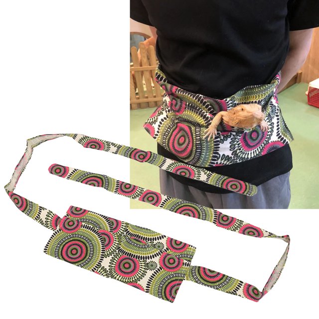 Portabebés para reptiles bolso con cabestrillo para reptiles bolsillo espacioso para ir de compras y acampar ANGGREK Otros