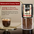 thumbnail image 3 of JARDIN Gold Freeze Dried Coffee - Organic Instant Coffee Blend with Creamy Vanilla Ice Cream Flavor – Healthy Coffee Ideal for Any Time of Day - 95g, 3 of 5