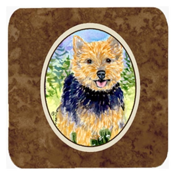 Norwich Terrier Foam Coasters, Set - 4