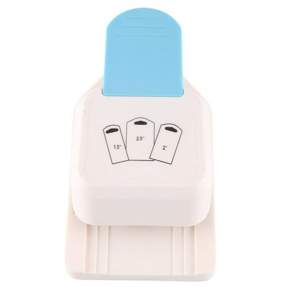 Craft Tag Punch, Tag Shaped Paper Punch 3 in 1 Craft Tag Punch Tag Paper Punch 1.5/2/ 2.5 Inches Craft Puncher