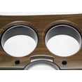 thumbnail image 2 of Brothers Trucks INST781 Instrument Bezel - With A/C - Silver/Woodgrain, 2 of 2
