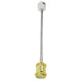 thumbnail image 1 of FSLiving J Type Track Light,Gold Iron Socket DIY Spot Lighting Flexibly Rotatable Silver Goose Neck Head, Adjustable Island Lighting Juno Track Mounted Pendant Lamp for Kitchen Island,12 inches, 1 of 9