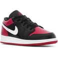 thumbnail image 3 of Big Kid's Jordan 1 Low Black/Gym Red-White (553560 066) - 7, 3 of 3