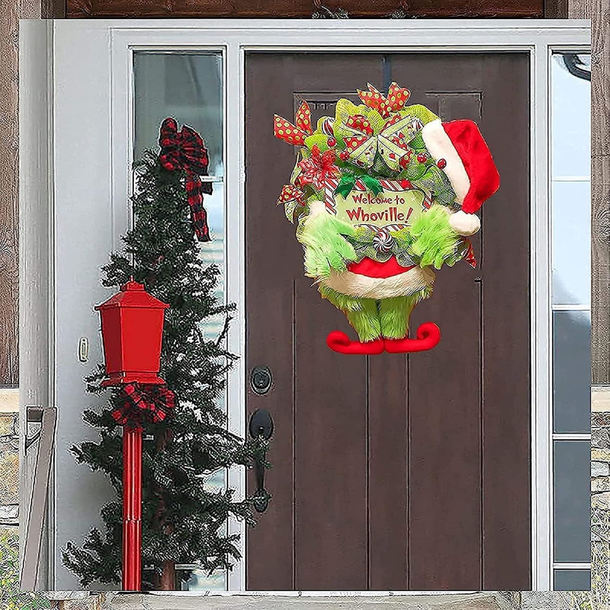 Grinch Christmas Door Decorations