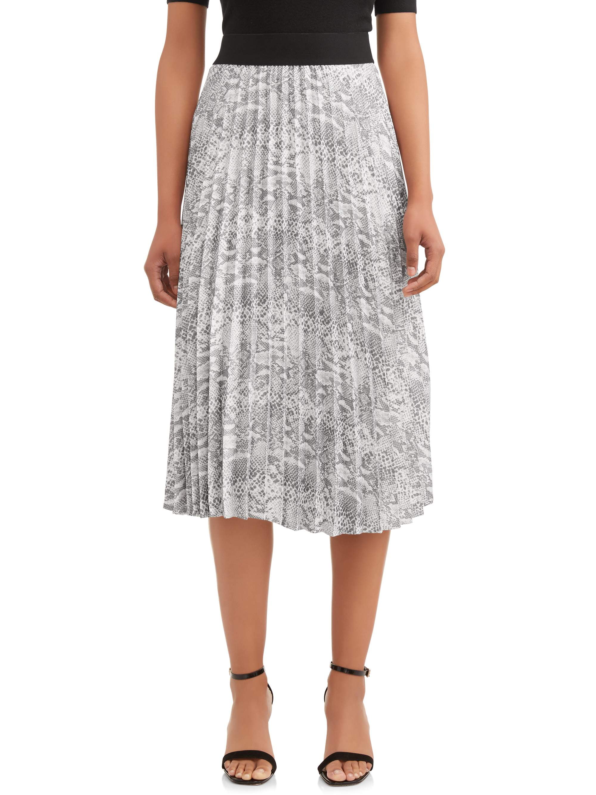 Women's Pleated Skirt - Walmart.com