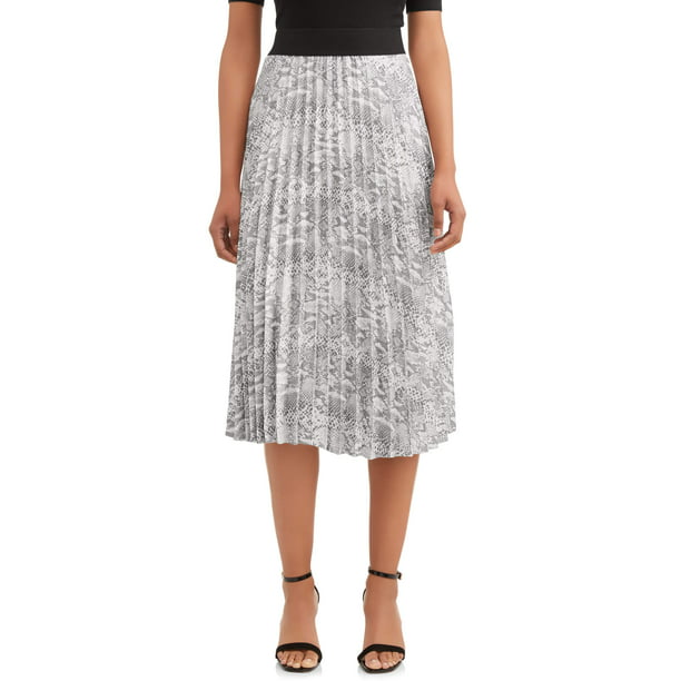 Women's Pleated Skirt - Walmart.com