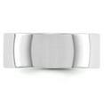 thumbnail image 6 of 10K White Gold 8mm Light Weight Flat Band Ring Size 10, 6 of 7