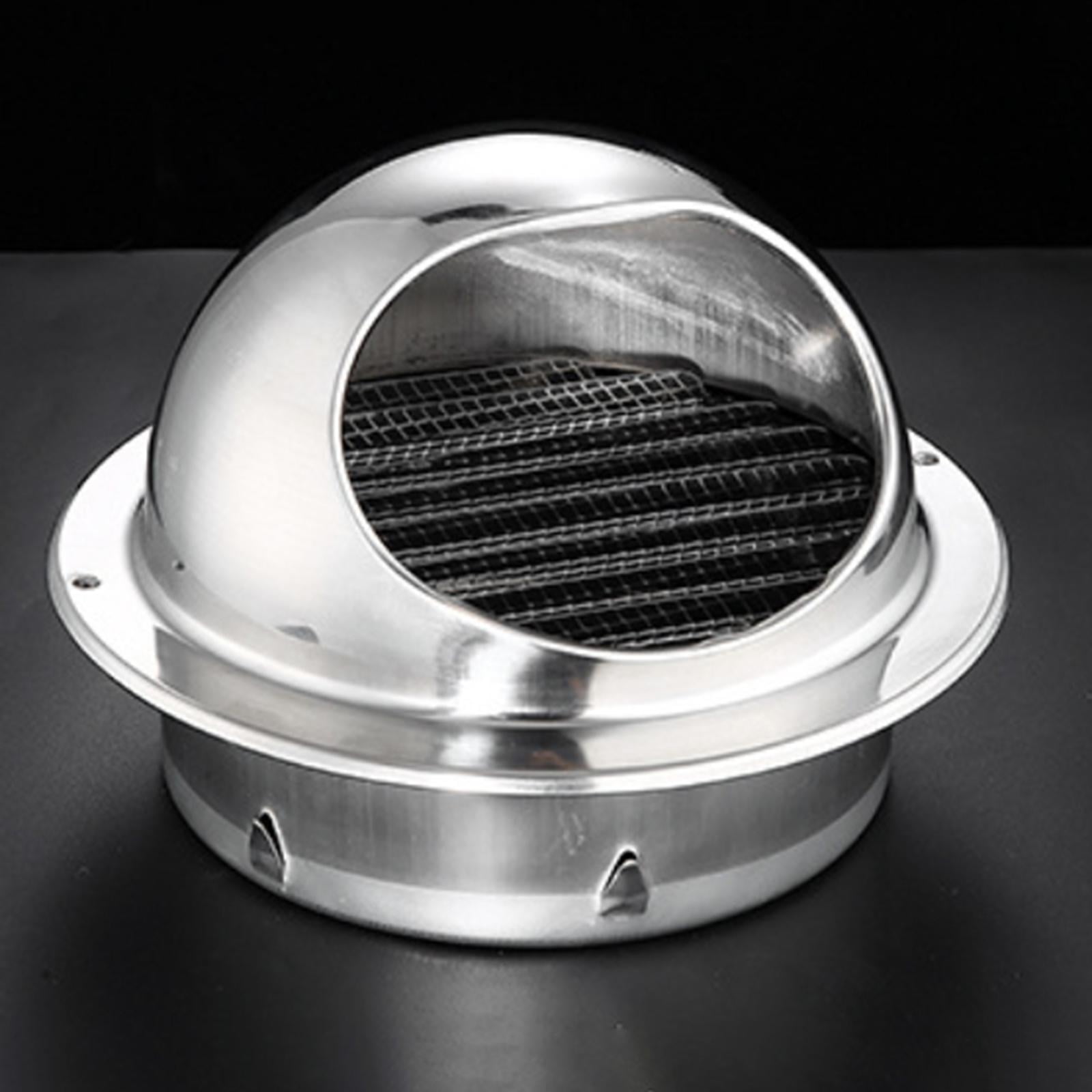 Stainless Steel Air Vent Circle Ducting Air Extractor for Conditioning Units 145mm