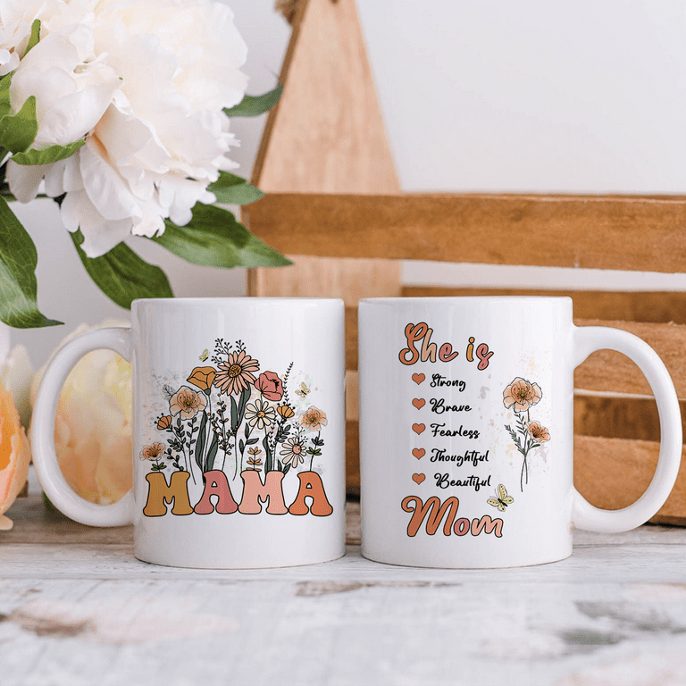 Watermelon Heads Mother's Day Mug for Mom - Best Mom, Wife, Love of My Life. 15oz Tea Cup Coffee Mug Gift from Husband. Birthday, Anniversary. Happy