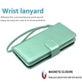 thumbnail image 5 of Samsung Galaxy S20 Ultra 5G Wallet Case, Galaxy S20 Ultra PU Leather Case, Njjex PU Leather Magnet Stand Wallet Credit Card Holder Flip Case 9 Card Slots Case for Galaxy S20 Ultra 2020 6.9" -Mint, 5 of 5