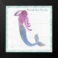 thumbnail image 2 of Jackson, Jenaya 15x15 Black Modern Framed Museum Art Print Titled - Mermaid Friends IV Fun, 2 of 5