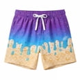 thumbnail image 3 of Maillots de Bain pour Garçons avec Doublure de Compression Shorts de Bain pour Enfants Garçons Mode Maillots de Bain pour Garçons Maillots de Bain pour Garçons 7-8 Ans, 3 of 3