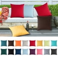 thumbnail image 1 of Bowayaoa Waterproof Outdoor Pillow Cover 45x45 Inch, Solid Color Cushion Protector for Patio Furniture, Pool, Garden - Weather Resistant, Easy Clean, Modern Backrest Pillowcase, 1 of 9