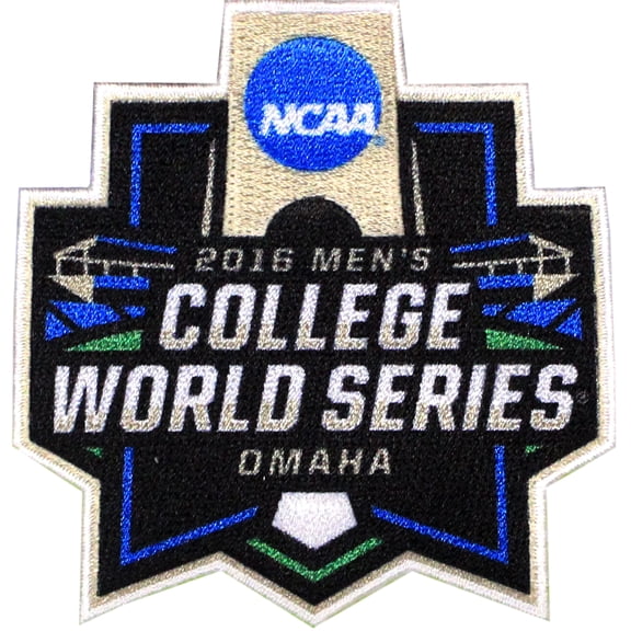 2016 Men's College World Series NCAA Omaha Nebraska Jersey Sleeve Patch