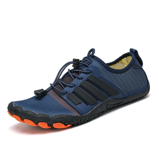 Zapatos Acuaticos Aqua Shoes Zapatos descalzos transpirables Unisex para exteriores River Sea Azul oscuro 44 Ehuebsd Para Estrenar Walmart en linea