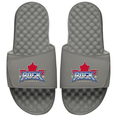 

Men s ISlide Gray Toronto Rock Primary Logo Slide Sandals