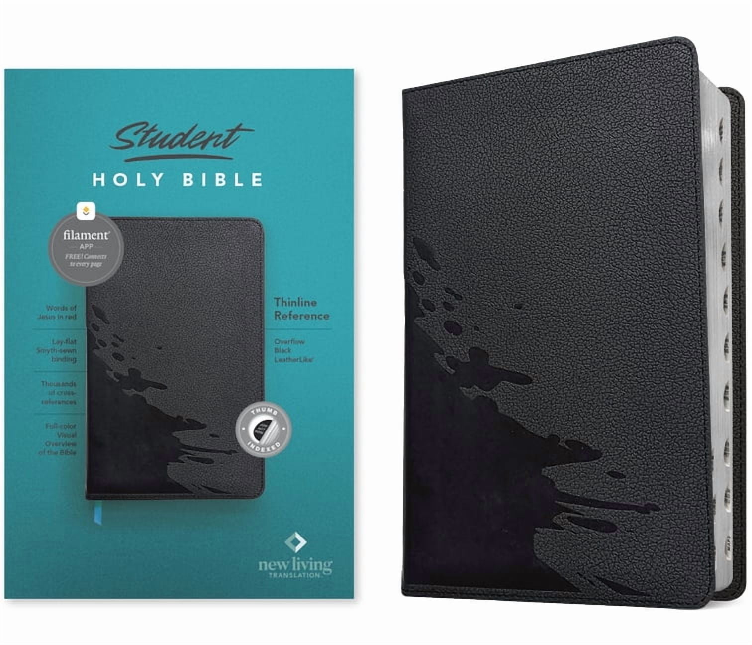 NLT Giant Print Bible, Filament-Enabled Edition (LeatherLike