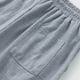 thumbnail image 4 of Pantalones largos para hombre, informales, de color liso, finos, con cintura elástica y bolsillo con cordón, holgados, de playa, de pierna recta, de poliéster., 4 of 9