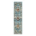 thumbnail image 3 of Unique Loom Isabella Collection Area Rug - Rossellini (2' 7" x 10' Runner Blue/Beige), 3 of 7