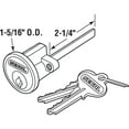 thumbnail image 2 of Segal Diecast Key Lock Cylinder, Brass, 2 of 2