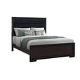 thumbnail image 4 of Amelia Brown Two-Tone Wood Finish Queen Bed, 4 of 6