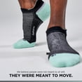 thumbnail image 6 of Feetures Elite Max Cushion No Show Tab Wave- Running Socks for Men & Women, Athletic Compression Socks, Moisture Wicking - Mint Chip , XLarge (1 Pair), 6 of 7