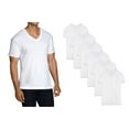 thumbnail image 2 of Fruit of the Loom Men's 100% Cotton White A-Shirts, 8 Pack, 2 of 3