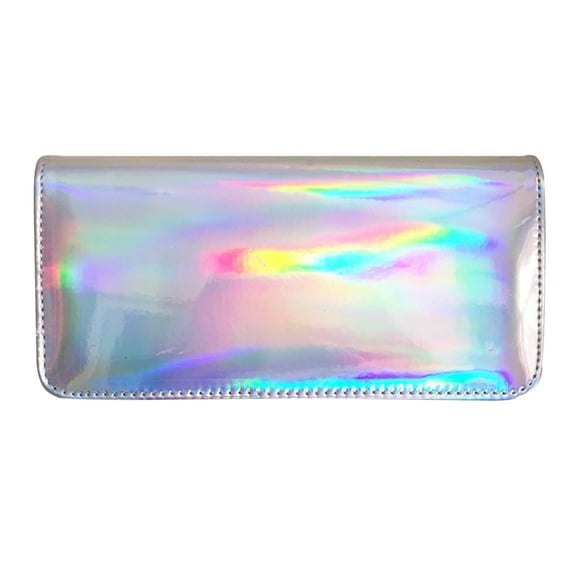 PENIKOKO 1Set Glitter Clutch Rectangular Wallet for Women Large Capacity Coin Holder for Birthdays