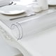 thumbnail image 4 of Mantel de PVC transparente de 1,0 mm, resistente al agua, para mesa, para sala de estar, cocina, de vidrio, suave, 4 of 5