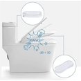 thumbnail image 2 of Paquete de 5 Asientos de Inodoro Universales Transparentes con Adhesivo Fuerte Oso de Fresa, 2 of 5