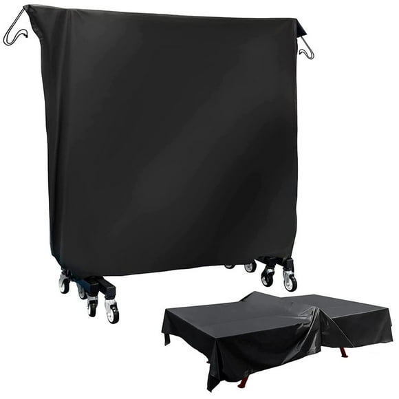 Hot 9ft Table Tennis Table Cover Indoor Outdoor Pool Table Cover Waterproof Outdoor Dust Cover