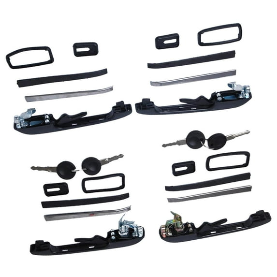 Car Front Rear Exterior handle for door Replacement Parts for GOLF/ MK2