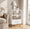 White, variant on 3-Tier Storage Nightstand with Drawer & Open Shelving, Modern Compact Side Table for Bedroom, Living Room and Small Spaces