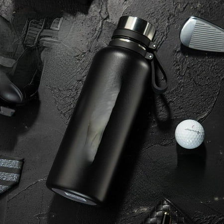

Thermos cup Mens and mens large capacity 316 stainless steel thermos flask students outdoor portable handle cup warm pot sports travel pot car water cup