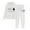 White, variant on Bmisegm Women's Letter Christmas Tree Printing Casual Sweater Pants Two Piece Set Women Christmas Clothing Christmas White S